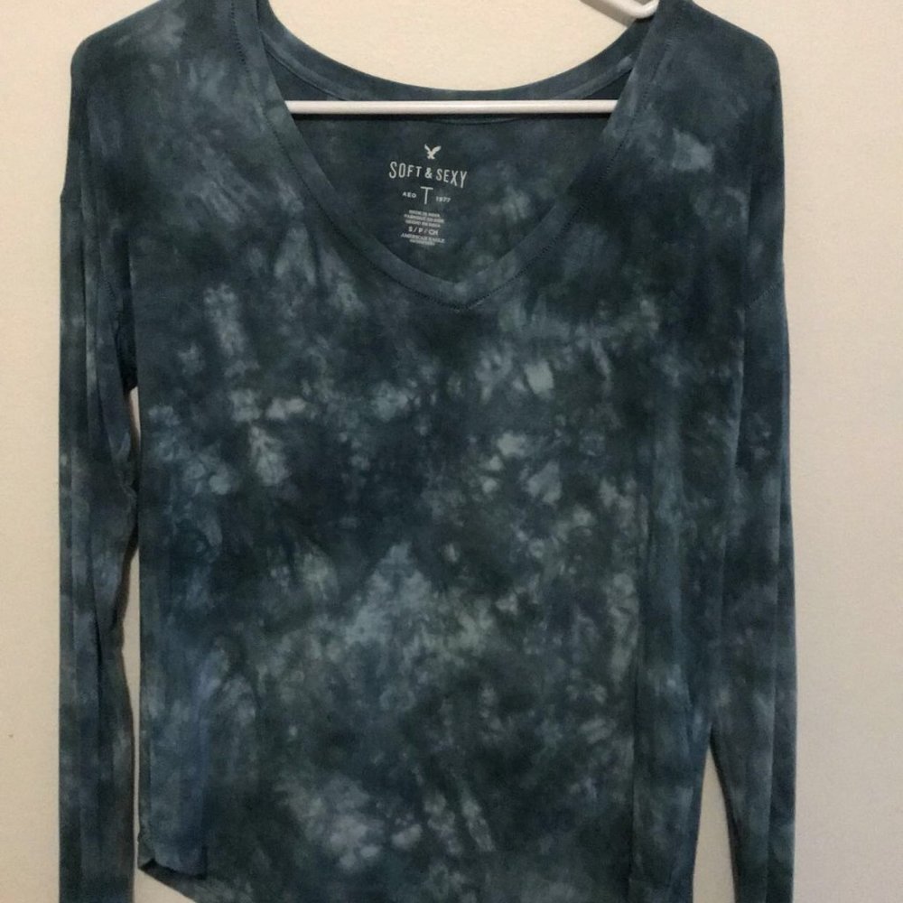 Long sleeve Tie Dye Top